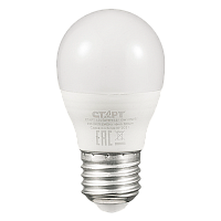 Лампа светодиодная Старт Sphere G45 E27 10W 4000К 220V шар WS (1/10/100)