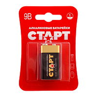 Батарейка Старт Крона 6LR61 BL1 Alkaline 9V (1/10/200)