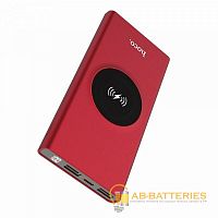 Внешний аккумулятор HOCO J37 10000mAh 2.0A 2USB/Type-C беспр. зар. Qi красный (1/39)  | Ab-Batteries | Элементы питания и аксессуары для сотовых оптом