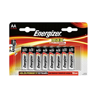 Батарейка Energizer MAX LR6 AA BL12 Alkaline 1.5V (12/72)