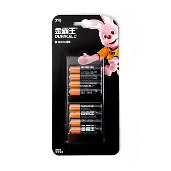 Батарейка Duracell CN Basic LR03 AAA BL8 Alkaline 1.5V (Китай) (8/96/384) 