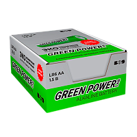 Батарейка GREEN POWERlab LR6 AA БОКС96 Щелочная 1.5V (96/384)