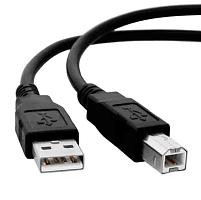 Кабель ENERGY POWER USB (m)-USB B (m) 5.0м черный в пакете (1/200)