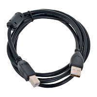 Кабель Atcom USB (m)-USB (f) 1.5м силикон черный (1/250)