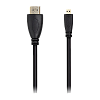 Кабель Smartbuy K-318 HDMI (m)-microHDMI (m) 1.8м силикон ver.1.4 черный (1/25)