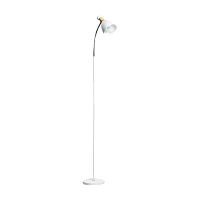 Торшер Ultraflash UF-405 60W на основании белый (1/4) 