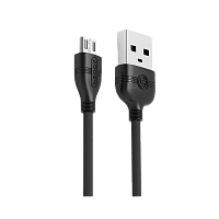 Кабель Proda PD-B05i USB (m)-Lightning (m) 1.2м 2.1A силикон черный