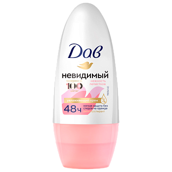 Дезодорант женский Dove Нежность Лепестков роликовый 50мл