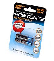 Аккумулятор ROBITON 900MHAAA-2 BL2 (2/50/200)
