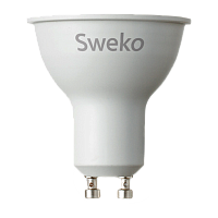 Лампа светодиодная Sweko RAP16 GU10 7W 4000К 230V (1/5/100)