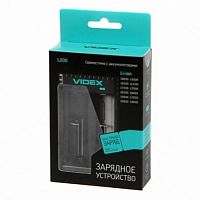 З/У для аккумуляторов Videx VCH-L200 Li-ion 2 слота (1/20)