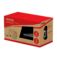 Фонарь туристический Рекорд PВ-3200 1W 1LED от аккумулятора черный (1/6/24)