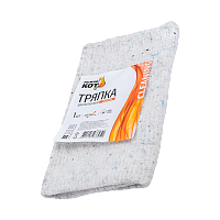 Тряпка для пола Рыжий кот Эконом 60х80см ХПП белый (1/50)