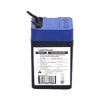 Аккумулятор свинцово-кислотный GoPower LA-403 4V 0.3Ah (1/200)
