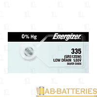 Батарейка Energizer 335 (SR512SW) BL1 Silver Oxide 1.5V 0%Hg (1/10/100/1000)