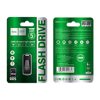 Флеш-накопитель HOCO UD5 32GB USB3.0 металл серебряный 