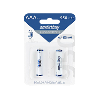 Аккумулятор бытовой Smartbuy HR03 AAA BL2 NI-MH 950mAh (2/24/240) 