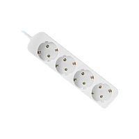 Удлинитель Defender E430 4р.С/З 10A 3.0м белый (1/30)