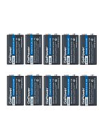 Батарейка GoPower Крона 6LR61 Shrink 1 Alkaline 9V (1/10/240)