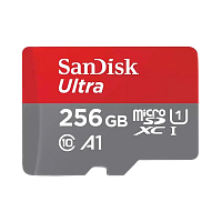 Карта памяти microSD SanDisk ULTRA 256GB Class10 A1 UHS-I (U1) 120 МБ/сек CN (Китай) без адаптера (1