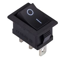 Выключатель SmartBuy клавишный 250В 6А (4с) ON-OFF черный