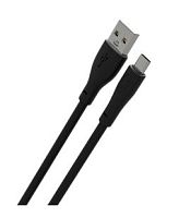 Кабель MORE CHOICE K60a USB (m)-Type-C (m) 2м 3.0A ПВХ черный (1/20/200)