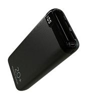 Внешний аккумулятор MORE CHOICE PB19-20 20000mAh 2.1A 2USB/Type-C/MicroUSB дисплей черный