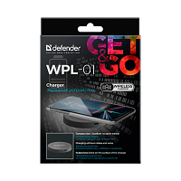 Беспроводное З/У Defender WPL-01 1.0A 5W черный (1/96)