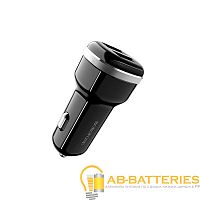 Автомобильное З/У Borofone BZ13 2USB 2.4A черный (1/44/176)