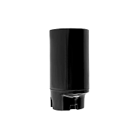 Патрон Прогресс Подвесной / В светильник E14 Карболит / керамика черный (1/50/200)