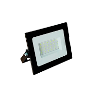 Прожектор светодиодный Прогресс Eco 50W 230V 6500К холодный черный (1/60)