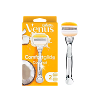 Бритва Gillette "Venus&OLAY Coconut" 5 лезвий 2 кассеты (1/10)