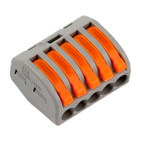 Строительно-монтажная клемма с рычажками, 5 отверстий (SBE-cwcc-5)