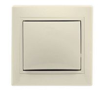 Выключатель Smartbuy "Венера" 1-клав.10A бежевый