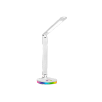 Светильник настольный Ultraflash UF-822 7W 230V на основании 3 цв. RGB белый
