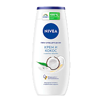 Гель для душа Nivea Крем Кокос 250мл (1/12)