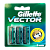 Сменные кассеты Gillette Vector 2 лезвия 3шт. (цена за 1 шт) для Slalom Plus (3/30)
