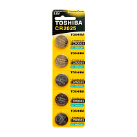 Батарейка Toshiba CR2025 BL5 Lithium 3V (5/100/12000)