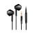 Наушники вставные Lenovo XF06 с микр. черный