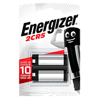 Батарейка Energizer 2CR5 BL1 Lithium 6V (1/10/60) 