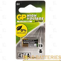 Батарейка GP 4LR44/476/28A BL1 Alkaline 6V (1/10/600) R 