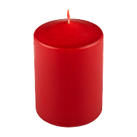 Свечи интерьерные Волшебная страна Deco 1шт. бордовый (1/19)