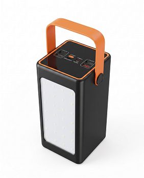 Внешний аккумулятор GoPower PB03-80 80000mAh 3.0A 22.5W 4USB/Type-C LED черный (1/20)