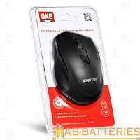 Мышь беспроводная Smartbuy 602AG ONE классическая USB черный (1/40)