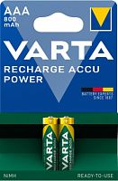 Аккумулятор предзаряженный RTU Varta HR03 AAA BL2 NI-MH 800mAh (2/20/100) 