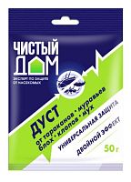 Средство от тараканов Чистый дом Дуст 50г (1/100)