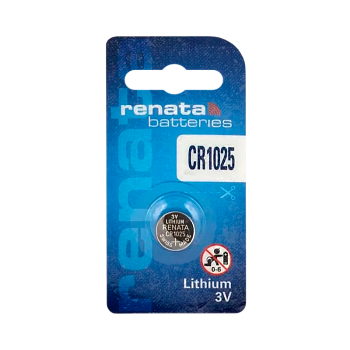 Батарейка Renata CR1025 BL1 Lithium 3V (10/300/2400) 