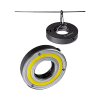 Фонарь туристический Космос 601B 5W COB LED от батареек 3хААA IP41 серебряный (1/60/240)