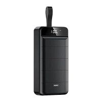 Внешний аккумулятор Remax RPP-184 40000mAh 2.1A 10W 3USB/Lightning/Type-C черный (1/18)