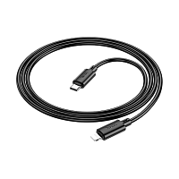 Кабель Borofone BX88 Lightning (m)-Type-C (m) 1.0м 20W ПВХ черный (1/360)
